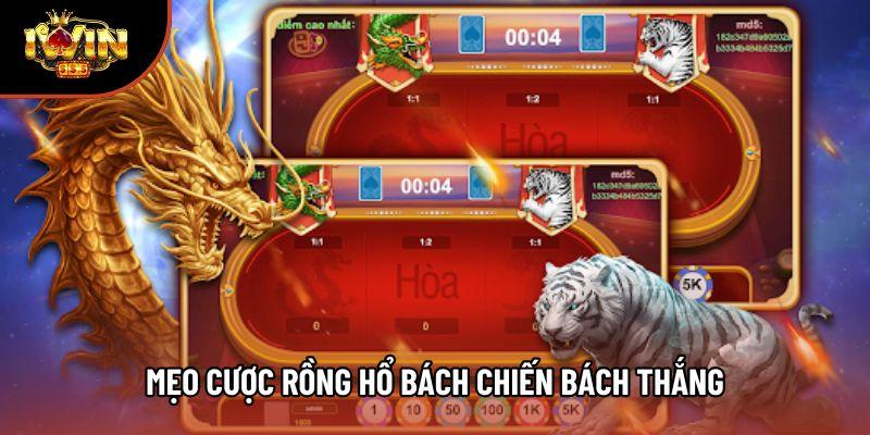 Mẹo cược rồng hổ bách chiến bách thắng