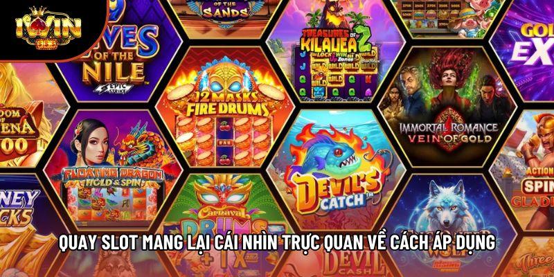 Quay slot mang lại cái nhìn trực quan về cách áp dụng